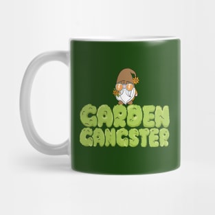 Garden Gangster Gnome Hobby Garden Mug